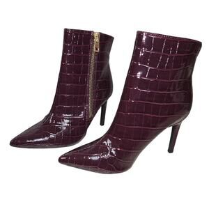 I.N.C WOMEN'S SARISHAA ZIP CROC BOOTIES SIZE 6.5 NEW